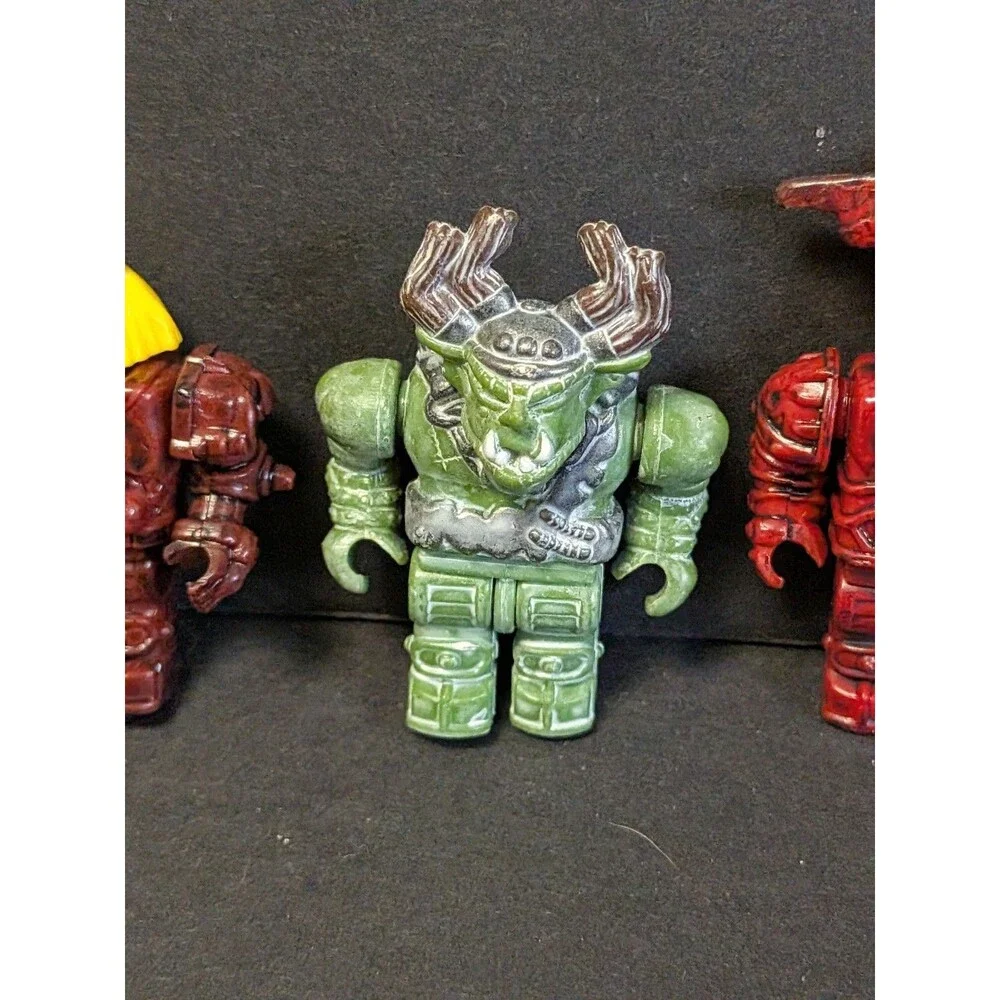 Mega Bloks Dragons Universe Krystal Wars Mini Figure Lot Of 6